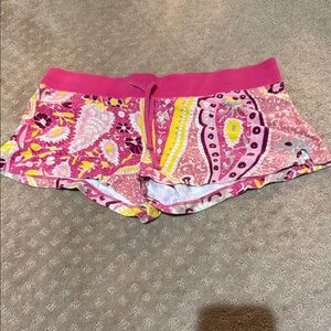 Vintage paisley Juicy Couture terry cloth Shorts
